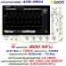 OWON ADS3504 осцилограф 4 х 500МГц,  виборка: 2.5 ГВ/с,  пам'ять: 100 Mpts, декодування: I²C, SPI, RS232/UART, CAN, LIN 