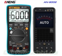 ANENG, AN9002, Bluetooth-мультиметр TrueRMS, точність: ±0,5%, відліків: 6000, NCV, температура