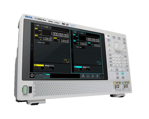 RIGOL DG5352Pro генератор сигналів, 2 канала х 350 МГц,  ЦАП: 2,5 ГВ/с, роздільність: 16bit, пам’ять: 64М (опц.128М) точок