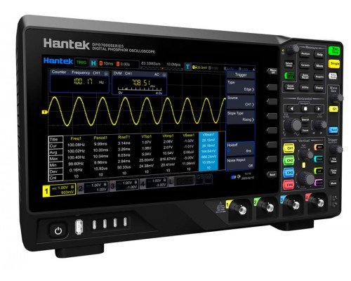 Hantek DPO7354E осцилограф 4 х 350МГц, +16CH логічний аналізатор, +AWG генератор, виборка: 2ГВ/с, пам'ять: 2Гб, декодування: RS232, I2C, SPI, LIN, CAN