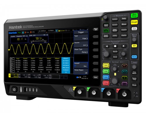 Hantek DPO7104E осцилограф 4 х 100МГц, +16CH логічний аналізатор, +AWG генератор, виборка: 2ГВ/с, пам'ять: 2Гб, декодування: RS232, I2C, SPI, LIN, CAN