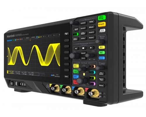 Hantek DPO8104E осцилограф 4 х 1 ГГц, +16CH логічний аналізатор, +2CH AWG генератор, виборка: 8 ГВ/с, пам'ять: 2 Гб, декодування: RS232, I2C, SPI, LIN, CAN