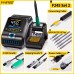FNIRSI DWS-200 (set2) – паяльна станція, потужність 200Вт,  до 450°C, з тримачем жал F245 + 6 жал C245 B/KU/K/C2/I/JS