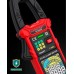 HABOTEST HT203D, струмові кліщі TrueRMS, AC/DC 600A, напруга AC/DC 600В, опір: 60 МОм, ємність: 60мФ, частота: до 10 МГц, Live, NCV, INRUSH, температура: до 1000 ºС.