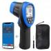HoldPeak HP-985C-APP високотемпературний пірометр, від -50 ºC до 800 ºC, е=0.01-1.00, роздільна здатність: 16:1, Bluetooth