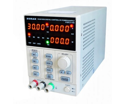 KORAD KA3010DS лінійний лабораторний блок живлення: 0-30 В, 0-10 А