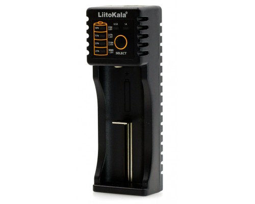 Lii-100 LiitoKala, зарядний пристрій на 1 канал для AA, AAA, 18650, Li-ion, LiFePo4, Ni-Mh акумуляторів