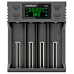 Lii-S4 LiitoKala, зарядний пристрій на 4 каналів для AA, AAA, 18650, 26650, 21700 Li-ion, LiFePo4, Ni-Mh акумуляторів