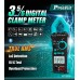 Pro'sKit MT-3209, струмові кліщі TrueRMS, AC/DC 600A, напруга AC / DC 600В, опір: 60 МОм, ємність: 100мФ, частота: до 600кГц, LowZ, NCV, V.F.C температура: до 1000 ºС.