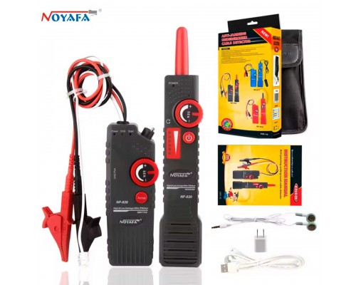 NOYAFA NF820 искатель скрытой проводки, трасоискатель, глубина до 2.5м, защита до 400 В
