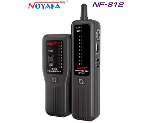 NF-812 трасошукач NOYAFA, шукач прихованої проводки, PoE-тест