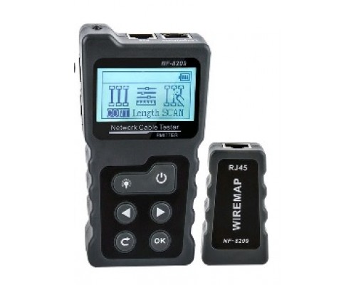 NOYAFA NF8209-light кабельний тестер, PoE тестер, без трасошукача