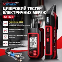 NOYAFA NF-824 тестер розеток и автоматических выключателей, трасоискатель