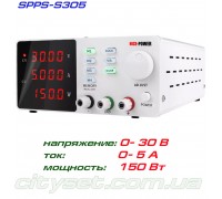 NicePower SPPS-S305 импульсный лабораторный блок питания: 0-30В, 0-5А
