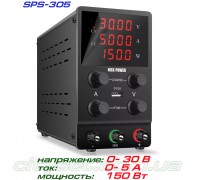 NicePower SPS-305 импульсный лабораторный блок питания: 0-30В, 0-5А