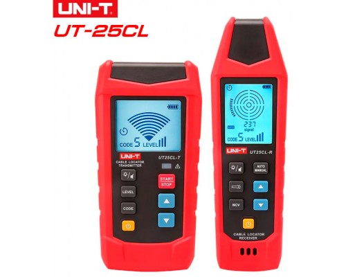 UNI-T UT-25CL кабельний тестер, трасошукач, глибина до 2.5м, захист до 480 В