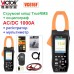 VICTOR VC616F, токовые клещи + осциллограф + регистратор, AC/DC 1000A, напряжеие AC/DC 1000В, сопротивление: 100МОм, ёмкость: 20мФ, частота: до 20 МГц, Bluetooth