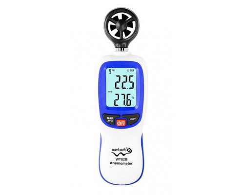 WT82B анемометр Wintact, скорость: 0,3-30 м/с, температура, Bluetooth