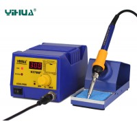 YIHUA 937BD+ паяльная станция, антистатик, с дисплеем,  от 200°С до 480°C, мощность: 75 Вт