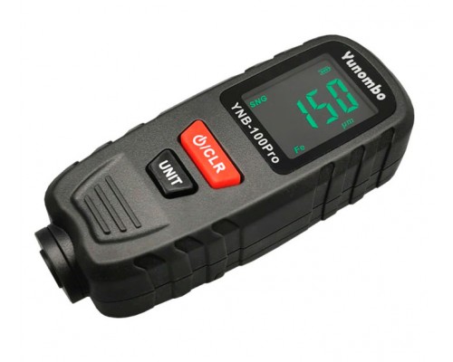 YNB-100PRO Yunombo товщиномір фарби, Fe/NFe + Zn, до 1800 мкм
