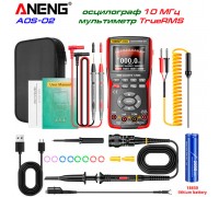 ANENG, AOS-02 (set1), осцилограф 10МГц + мультиметр TrueRMS