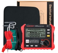 HABOTEST HT-2302, тестер опору заземлення, від 0.01 Ом до 4000 Ом, купити в Україні