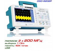 DSO5202P цифровой осциллограф 2 х 200 МГц