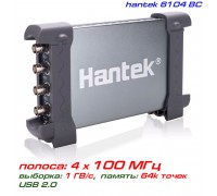 Hantek 6104BC USB-осциллограф 4 х 100МГц