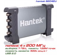 Hantek 6204EU USB-осциллограф 4 х 200МГц