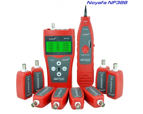 NOYAFA NF-388, багатофункціональний кабельний тестер, трасошукач