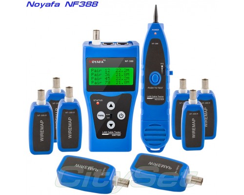 NOYAFA NF388 (blue) багатофункціональний кабельний тестер, трасошукач