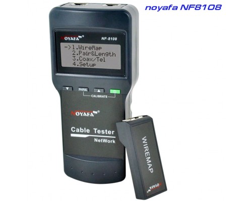 NOYAFA NF8108 багатофункціональний кабельний тестер, трасошукач