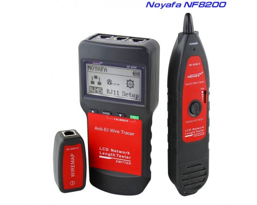 NOYAFA NF8200 многофункциональный кабельный тестер, трассоискатель