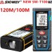 SNDWAY SW-T100 лазерная рулетка до 100 метров, встроенные уровни, min/max, дисплей 2"