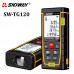 SNDWAY SW-TG120 лазерная рулетка до 120 м, встроенные уровни, min/max, дисплей 2"