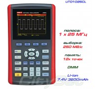 UTD1025CL осциллограф портативный, 1 канал х 25 МГц