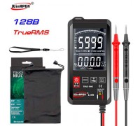 WinAPEX, 128B, мультиметр TrueRMS,  відліків: 6000, AC/DC 600В,  60МОм, 60мФ, NCV, вбудований ліхтарик