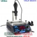 YIHUA853AA - паяльная станция с преднагревателем: от 100°С до 480°C, мощность: 1200 Вт