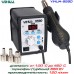YIHUA 959D термовоздушная паяльная станция, турбированная,  650 Вт, от 100°С до 500°C